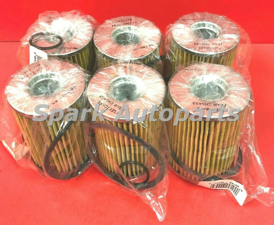 New lot of 6 Hydraulic Filter FRAM CH6483 For INTERNATIONAL HARVESTER S1753 - Image 3 of 3