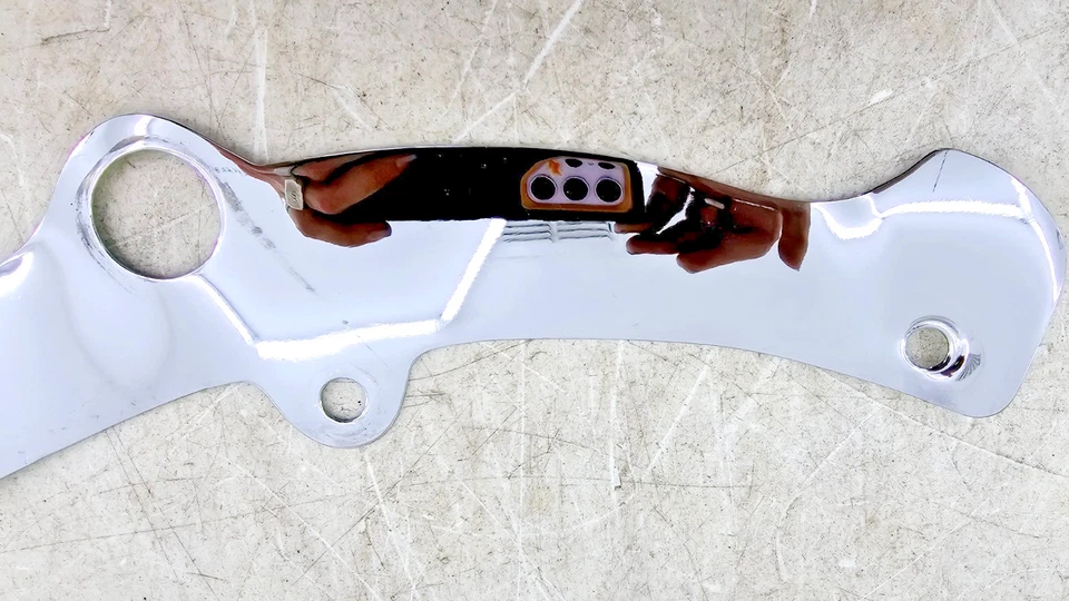 Cubiertas de cuadro trasero Harley Softail 1988 cromadas Foto 4 de 4