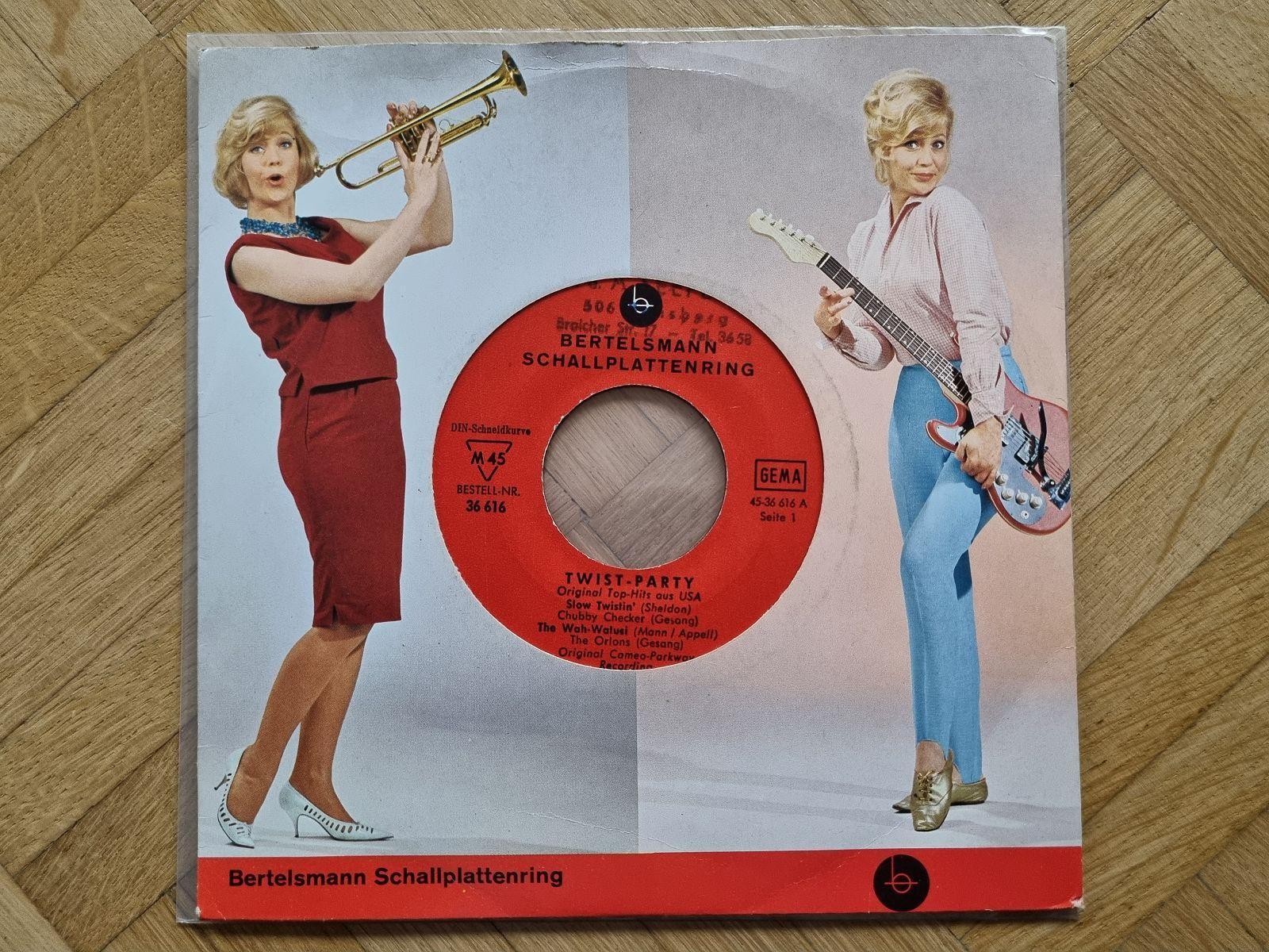 7"" Single Chubby Checker/ The Orions/ Dee Dee Sharp - Twist-Party Vinyl Germany