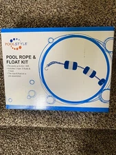 pool rope and float kit up to 20 feet safety