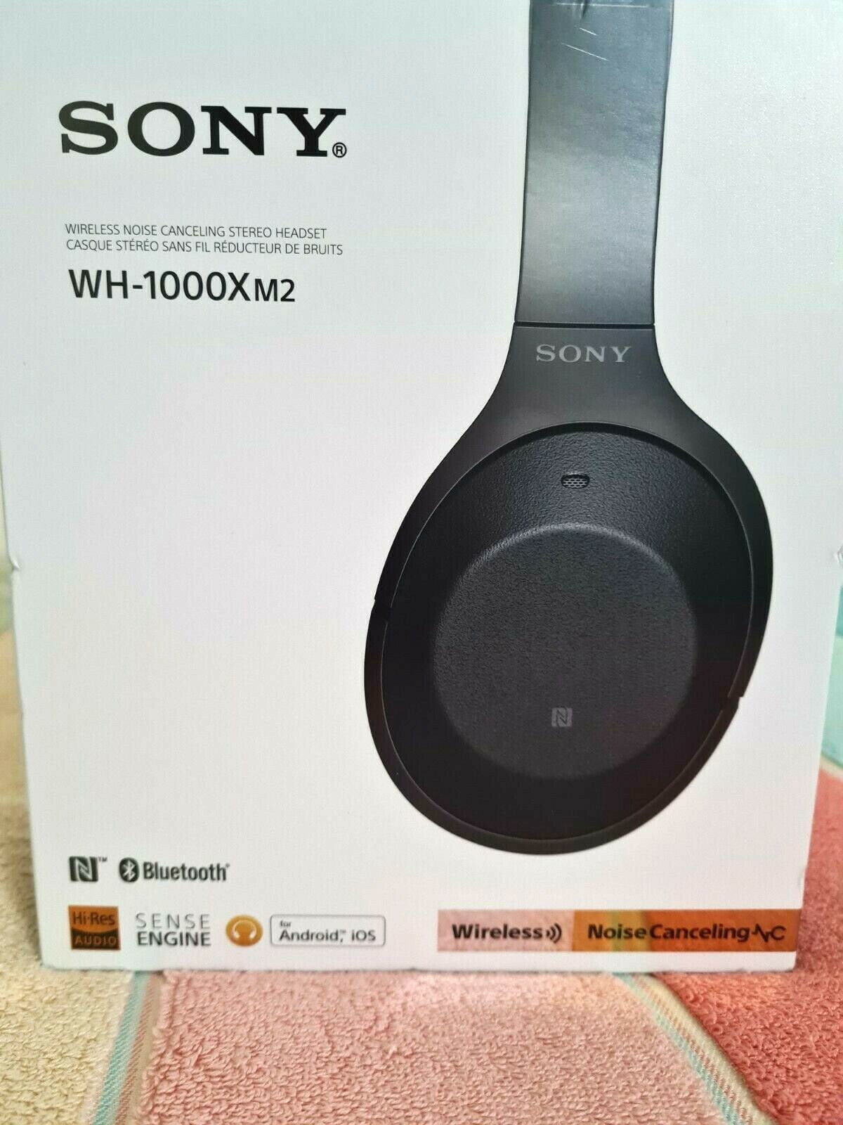 Sony WH-1000XM2 Over the Ear Headphones 
