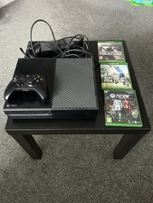 Xbox One 500gb Black console, Controller, Cables And 3 Games (including FC26)