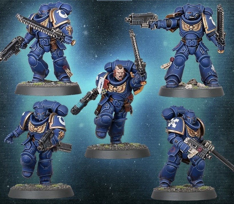 Assault Intercessors (x5) - Space Marines - Warhammer 40K