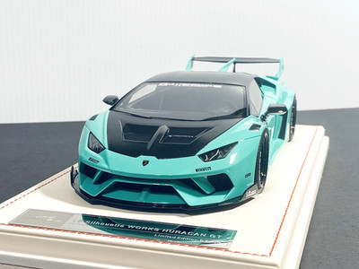 Ivey Models Lamborghini Huracan GT Liberty Walk LB-Works 1:18 RARE Tiffany Blue