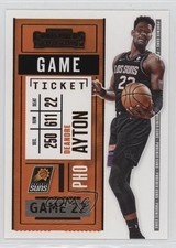 2020-21 Panini Contenders Game Ticket Bronze DeAndre Ayton #16 2u3