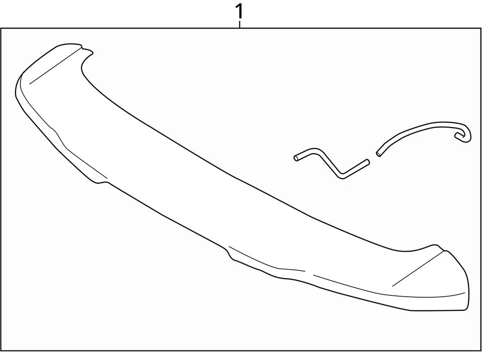Rear Spoiler Fits 15-20 SEDONA 5122050 - Image 4 of 4