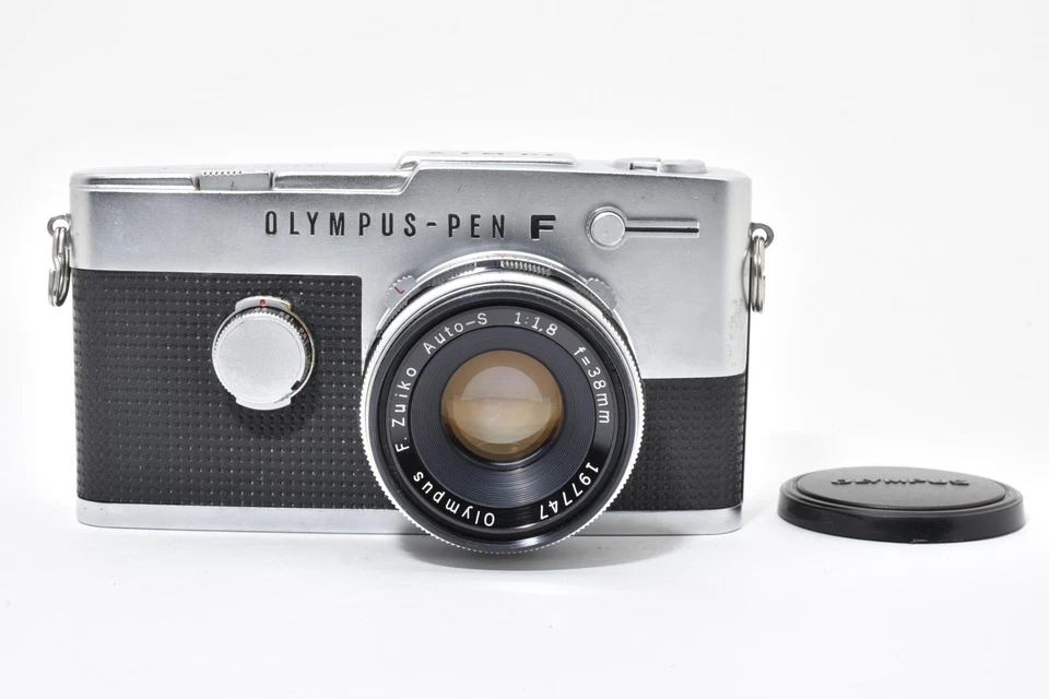 🎦 Lente CLA'd [Exc+5] Olympus pen-fv 35mm Media Llama 38mm F1.8 JAPÓN Foto 2 de 4