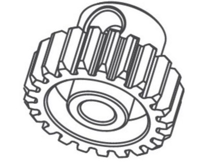 Absima Motorritzel 21 Zähne AB-1230832 Absima ADB 1.4, Absima ADB 1.4BL, 