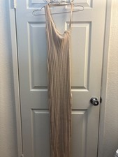 Ivory Women's Body Con dress Windsor Medium High slit Open Back