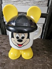 Vintage 1960  s Disney Mickey Mouse Sipper Plastic Cup