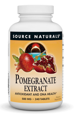 Source Naturals,  Pomegranate Extract 500mg -  240 Tablet