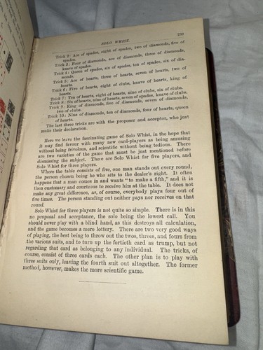 Card And Table Games , Professor Hoffmann 1903 3rd Edition. Nice Shape For Age - Picture 9 of 14