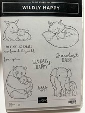 Stampin Up Wildly Happy Stamps New Free Shipping