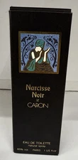 CARON Narcisse Noir EDT  Spray Rare 1980’ Vintage EDT 30ml 1.0 fl oz Spray