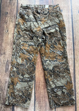 VINTAGE DUXBAK THINSULATE REALTREE CAMO PANTS MENS 36 USA MADE EXCELLENT