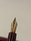 Parker English Red Duofold Slimfold Fountain Pen & Pencil 14k Soft Nib Restored — photo 6