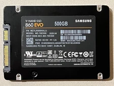 Samsung 860 EVO 500GB SATA III SSD - Health Status Good 99%