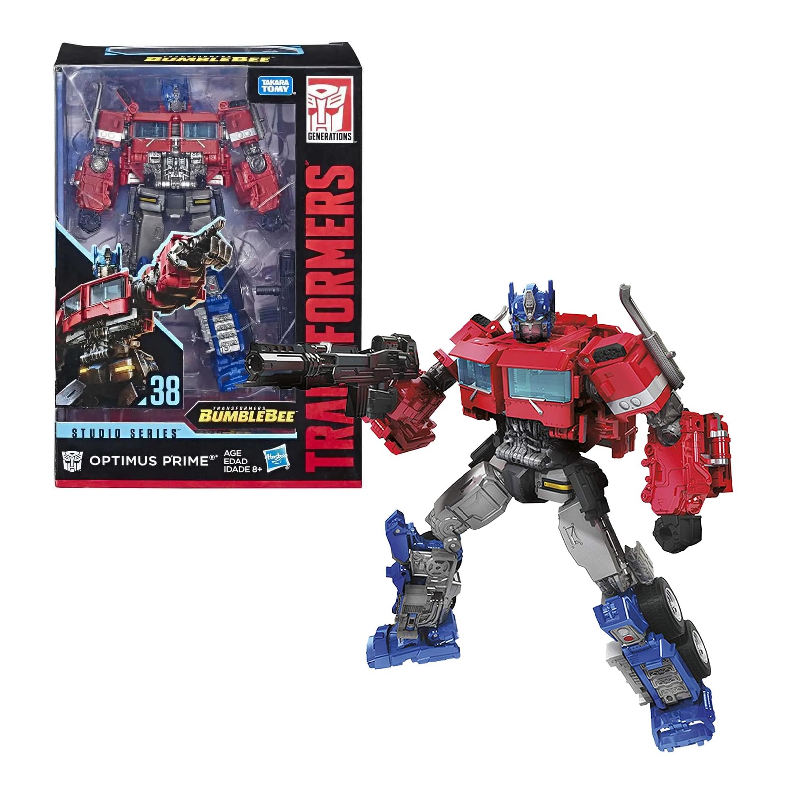 Transformers Studio Series 38 Voyager Class Bumblebee Movie Optimus Prime