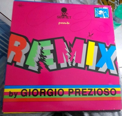 LP REMIX BY GIOGIO PREZIOSO Cover Fuchsia RADIO DEEJAY TLP 130 NEU 