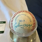 Johnny Mize Cardinals Giants Autograph ONL Baseball Auto SGC COA