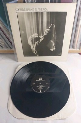 U2 - wide awake in America 12'' / original US press / 4 Songs EP / Island 1985