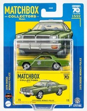2023 Matchbox Collectors #15 1978 Dodge Monaco Police Green