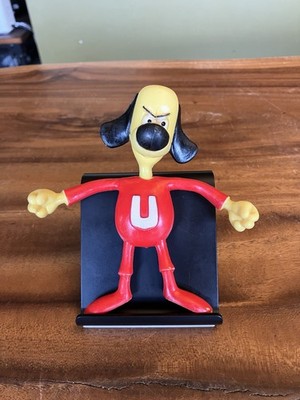 1985 Jesco Super-Flex Underdog Bendable Bendy Figure Vintage 5'' x 2.5  ( Issue )