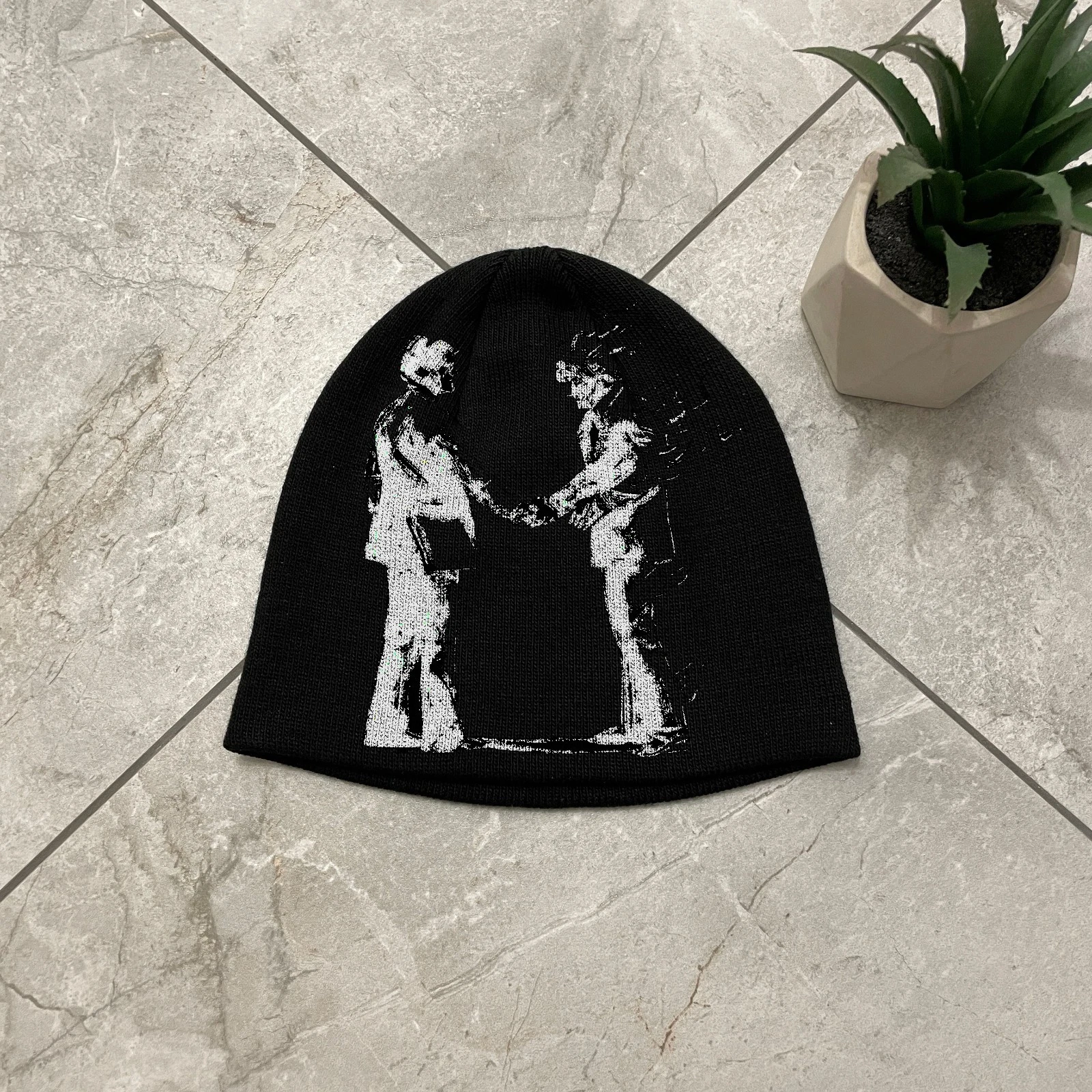Beanie Hat Y2K Gothic Alt Streetwear Skullcap
Opens in a new window or tab
