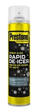 Prestone De-Icer, Anti Freeze Spray For Car Window, Fast Acting 600ml Aerosol 