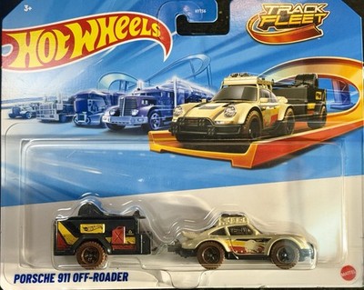 Hot Wheels Track Fleet Porsche 911 Off-Roader Beige/Black