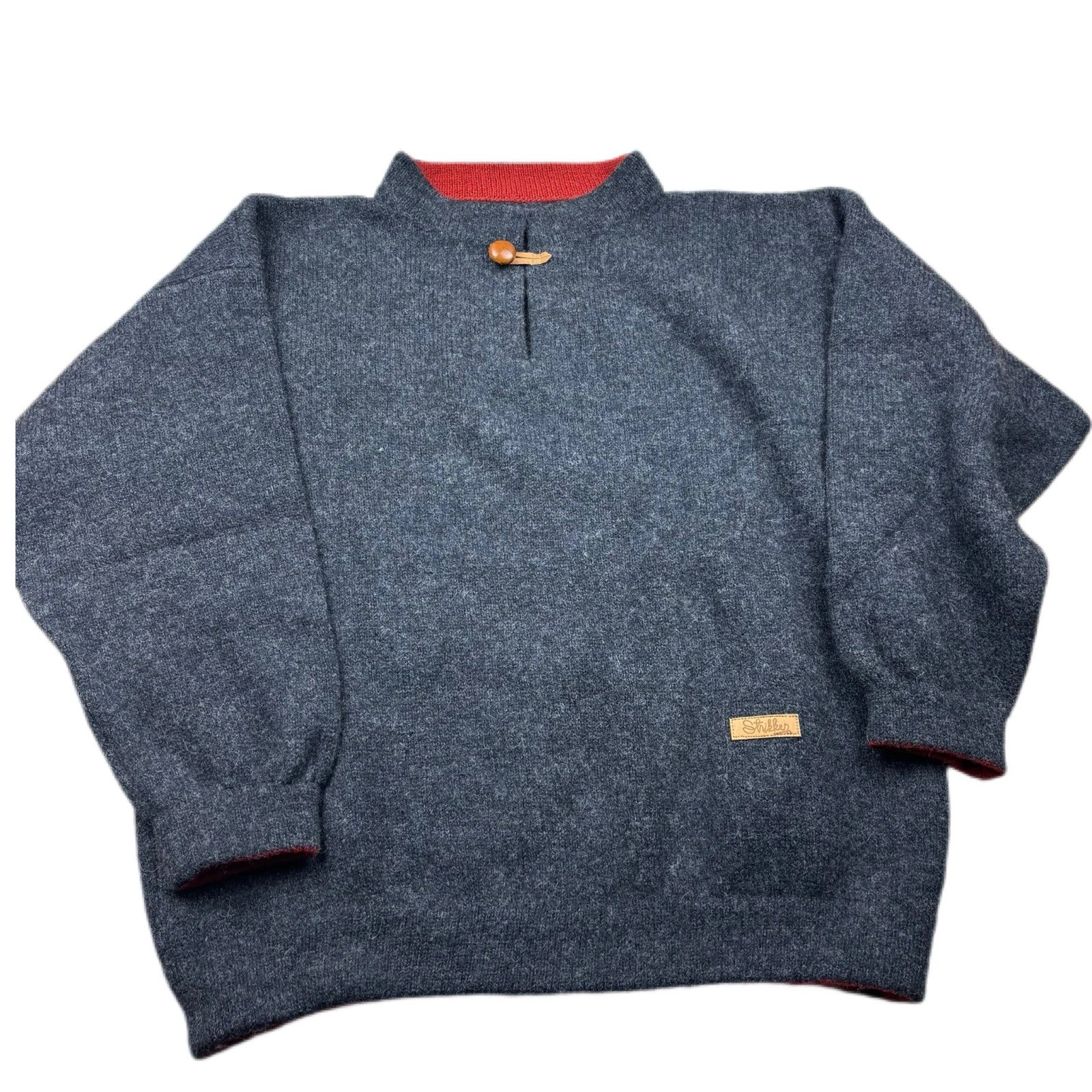 Strikker of Meräker Norway Wool Sweater Size Medium