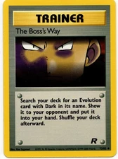 Pokemon - Team Rocket The Boss's Way 73/82 LP