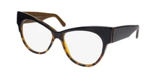 NEW ANDY WOLF 5092 EYEGLASSES AUSTRIA CAT EYE PLASTIC 58-16-140 TORTOISE WOMENS