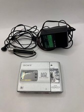 Sony MZ-R50 MD Walkman Portable MiniDisc Recorder w Remote AC Adapter