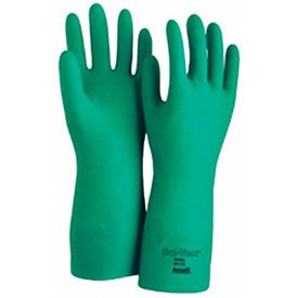 Ansell Sol-Vex Unsupported Nitrile Gloves 2XL 15 mil 1-Pair Lot of 12