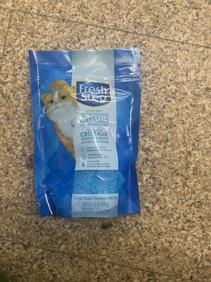 Fresh Step Crystals Premium Cat Litter, Scented, 8 LBS LOT OF 2