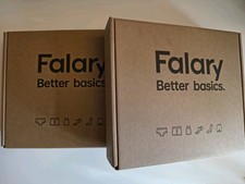 FALARY Sneaker Socken Herren & Damen bio Baumwolle 24 Paar Sneakersocken (39/42)