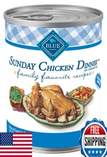 Blue Buffalo Family Favorites Adult Wet Dog Food, Natural Chicken, 12.5oz (12-Pa