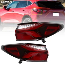 For 2019-2022 Chevy Blazer Pair Rear Outer LED Tail Light Brake Lamp Left&Right