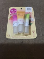 eos 24H Moisture Super Balms Minis- Pink Paradise, Limited-Edition, Nourishing,