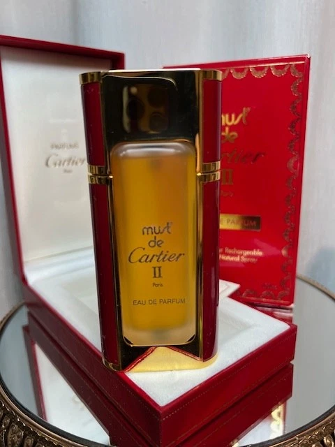 T*。様 must de Cartier II オードトワレ 香水 50ml カ Must De Cartier II by Cartier Spray Fragrances for Women for sale