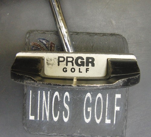 PRGR Silver Blade 03CS Putter 87.5cm Playing Length Steel Shaft SuperStroke Grip - Picture 3 of 7