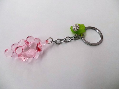 Berry Shambala Keyring Charm Pendant Purse Bag Car Key holder Ring Chain Gift - Picture 13 of 16