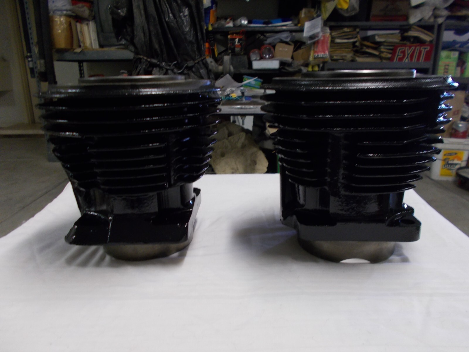 Harley Davidson Shovelhead 74 inch OEM Cylinders Standard Bore eBay