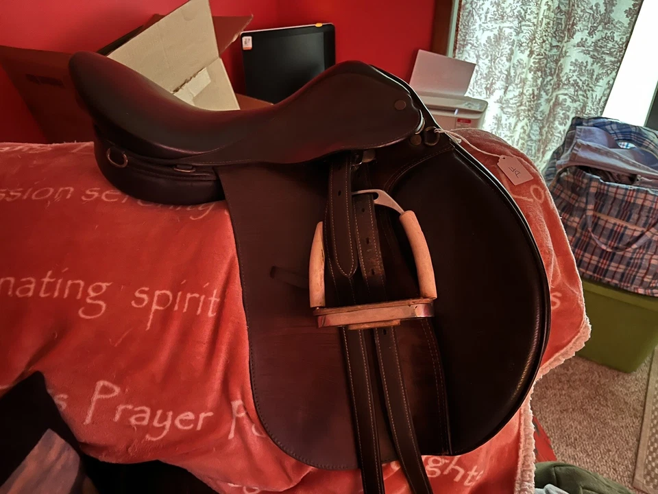 collegiate english saddle - Image 2 of 4