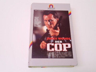 Der Cop 1988 VHS German PAL Ascot Video James Woods James B. Harris