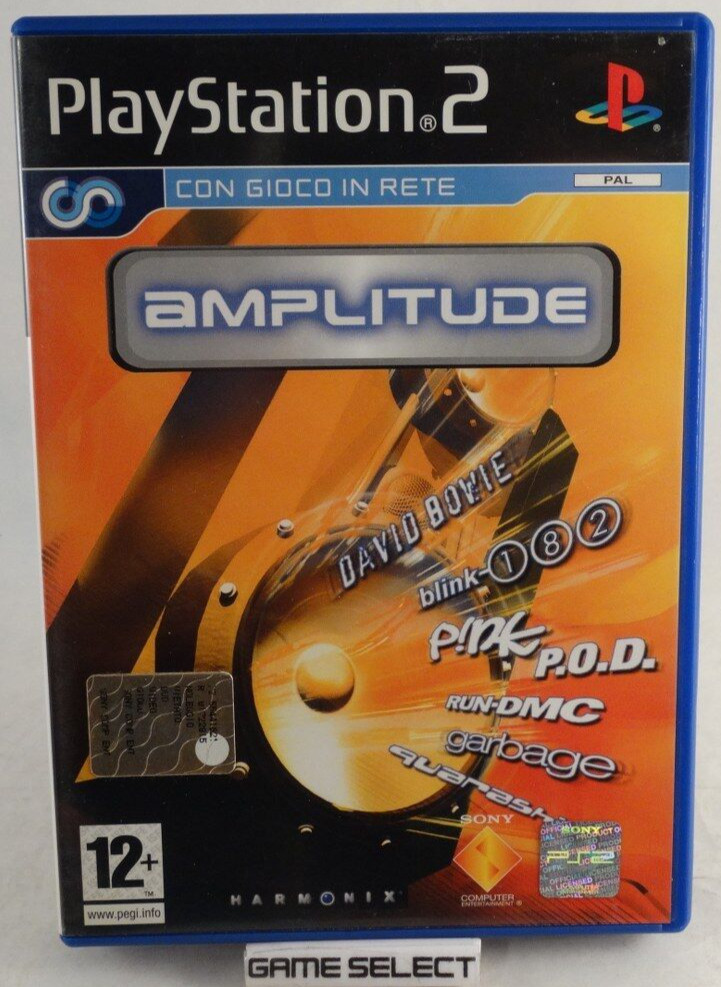 Amplitude Sony PS2 Playstation 2 Pal Eu Eur - Original Complet