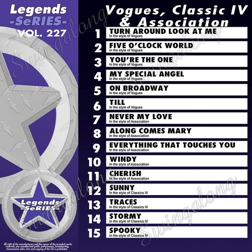 Legends Karaoke 60's Feel Good - 10 CDG' s The Commitments-The Searchers- MORE! - Picture 10 of 11