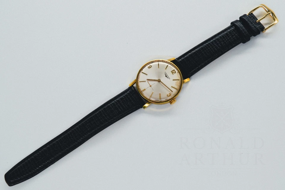 Reloj Longines Caballeros Herido a Mano Vintage Ref 8902-7 Gran Tamaño Cal 302 Reparado '23 Foto 2 de 4