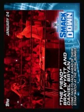 DIGITAL CARD Topps WWE Slam THE FIEND BRAY WYATT/DANIEL BRYAN SD RECAP '20 491cc